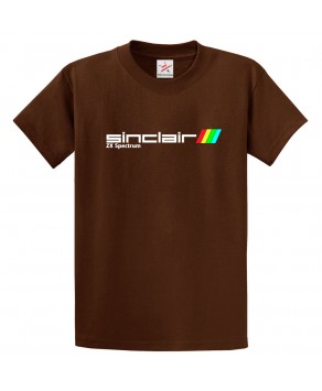 Sinclair ZX Spectrum Classic Unisex Kids and Adults T-Shirt for Cartoon Lovers
